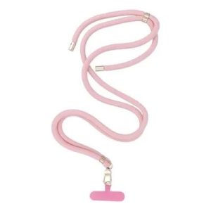 Cordon universel 8mm en nylon 165 cm (boucle poignet 82,5 cm) rose