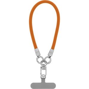 Cordon universel en corde tressée polyester orange