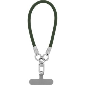 Cordon universel en corde tressée polyester 30 cm vert