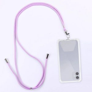 Cordon universel en nylon 150 cm violet