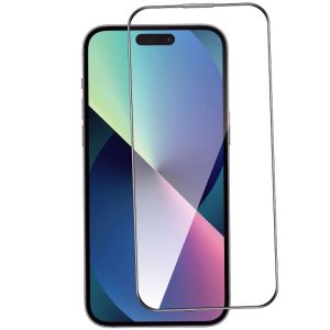 Film verre trempé avec cadre noir Samsung Galaxy S937 S25 edge
