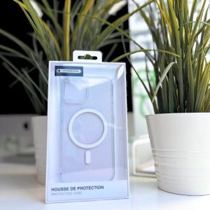 Coque CLEAR MAG Pro iPhone 15 Pro Max transparent
