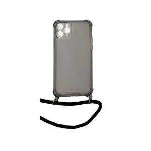 Coque CORDON iPhone 11 Pro noir transparent