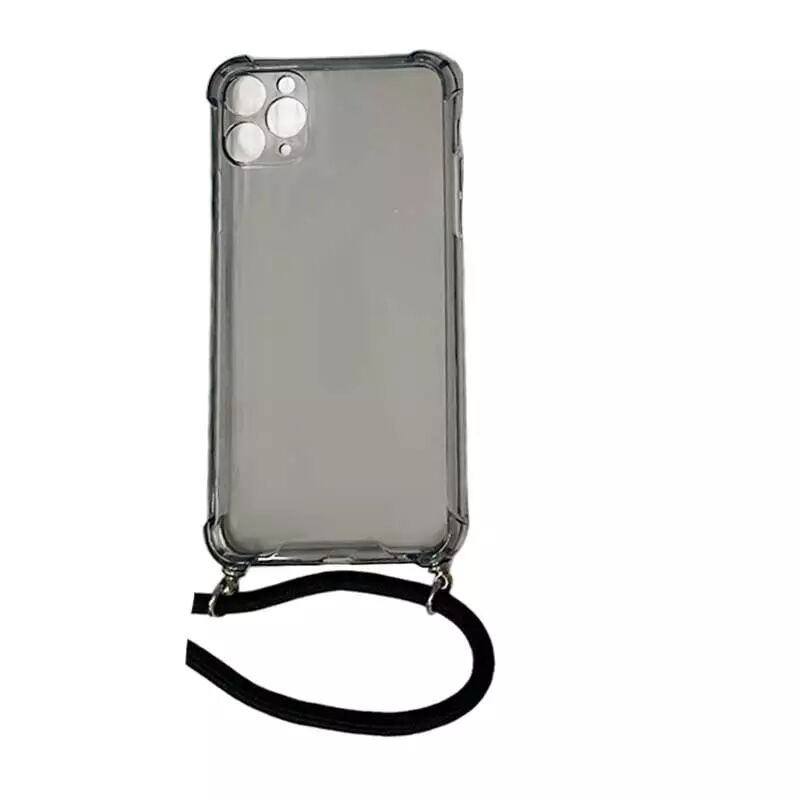 Coque CORDON iPhone 11 Pro Max noir transparent