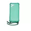 Coque CORDON iPhone 11 Pro Max vert transparent